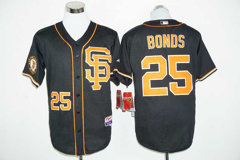 San Francisco Giants #25 Barry Bonds Black 2016 Cool Base Stitched Baseball Jersey,We sell and wholesale San Francisco Giants #25 Barry Bonds Black 2016 Cool Base Stitched Baseball Jersey on line form chian!